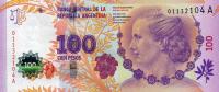 Gallery image for Argentina p358a: 100 Pesos from 2012