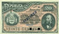 Gallery image for Argentina p7s: 20 Centavos
