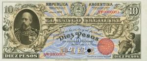 Gallery image for Argentina pS1094s: 10 Pesos