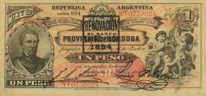 Gallery image for Argentina pS1121b: 1 Peso