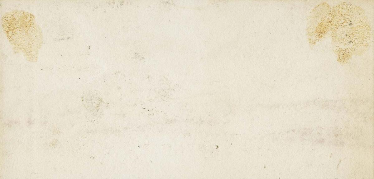 Back of Argentina pS163: 10 Pesos from 1850