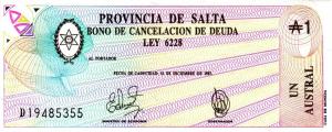 Gallery image for Argentina pS2612e: 1 Austral