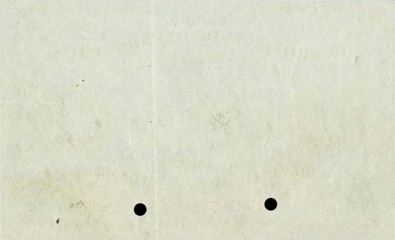 Back of Argentina pS481s: 1 Peso from 1869