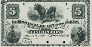 Gallery image for Argentina pS482p: 5 Pesos