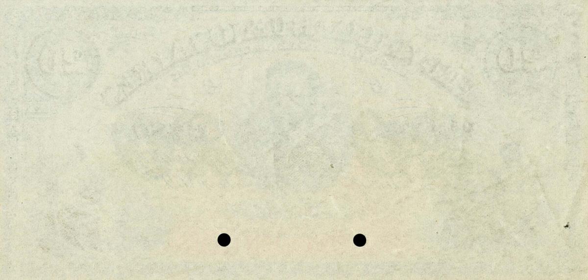 Back of Argentina pS487s: 20 Pesos from 1869