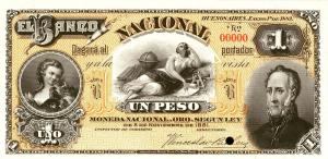 Gallery image for Argentina pS676p: 1 Peso
