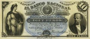 Gallery image for Argentina pS697s: 10 Pesos