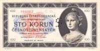 Gallery image for Czechoslovakia p67s: 100 Korun