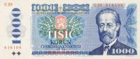 Gallery image for Czechoslovakia p98a: 1000 Korun from 1985