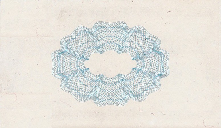 Back of Czechoslovakia pFX27: 5 Korun from 1961