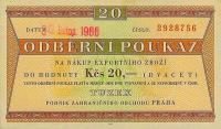 Gallery image for Czechoslovakia pFX37: 20 Korun