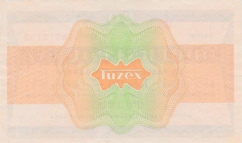 Back of Czechoslovakia pFX51: 20 Korun from 1973