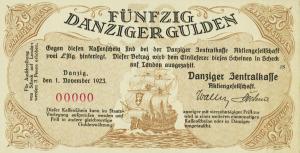 Gallery image for Danzig p51s: 50 Gulden