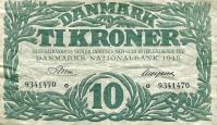 p37j from Denmark: 10 Kroner from 1948