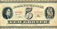 Gallery image for Denmark p42h: 5 Kroner