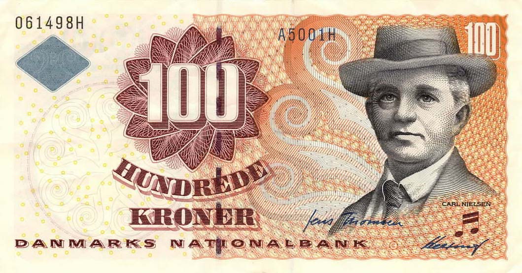 Front of Denmark p56c: 100 Kroner from 2000