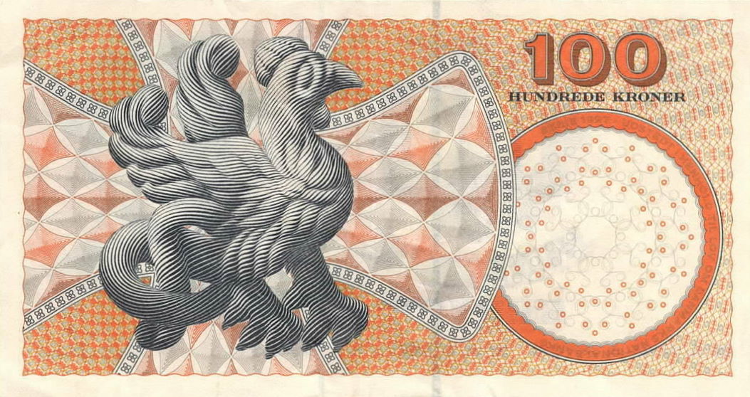 Back of Denmark p61f: 100 Kroner from 2006