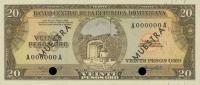 Gallery image for Dominican Republic p102s1: 20 Pesos Oro