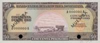 Gallery image for Dominican Republic p103s2: 50 Pesos Oro