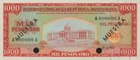 Gallery image for Dominican Republic p106s2: 1000 Pesos Oro