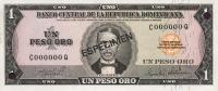 Gallery image for Dominican Republic p108s: 1 Peso Oro