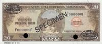 Gallery image for Dominican Republic p111s2: 20 Pesos Oro