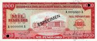 Gallery image for Dominican Republic p115s1: 1000 Pesos Oro
