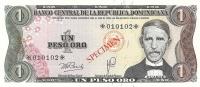Gallery image for Dominican Republic p116s: 1 Peso Oro