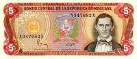 Gallery image for Dominican Republic p118b: 5 Pesos Oro