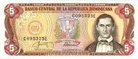 Gallery image for Dominican Republic p118c: 5 Pesos Oro