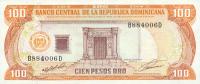 Gallery image for Dominican Republic p136a: 100 Pesos Oro