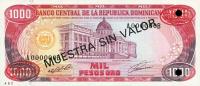 Gallery image for Dominican Republic p138s1: 1000 Pesos Oro