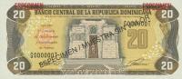 Gallery image for Dominican Republic p139s: 20 Pesos Oro