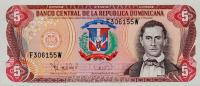 Gallery image for Dominican Republic p147a: 5 Pesos Oro