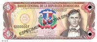 Gallery image for Dominican Republic p152s1: 5 Pesos Oro