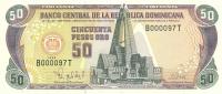 Gallery image for Dominican Republic p155b: 50 Pesos Oro