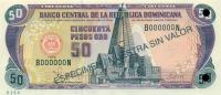 Gallery image for Dominican Republic p155s2: 50 Pesos Oro