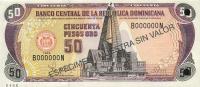 Gallery image for Dominican Republic p155s1: 50 Pesos Oro