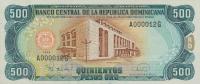 Gallery image for Dominican Republic p157a: 500 Pesos Oro