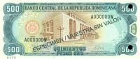 Gallery image for Dominican Republic p157s3: 500 Pesos Oro