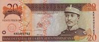 Gallery image for Dominican Republic p169c: 20 Pesos Oro