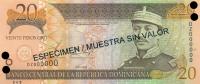 Gallery image for Dominican Republic p169s2: 20 Pesos Oro