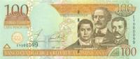 Gallery image for Dominican Republic p171b: 100 Pesos Oro