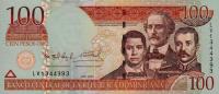 Gallery image for Dominican Republic p171d: 100 Pesos Oro