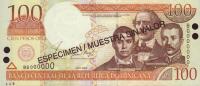 Gallery image for Dominican Republic p171s1: 100 Pesos Oro