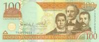 Gallery image for Dominican Republic p177b: 100 Pesos Oro
