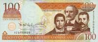 Gallery image for Dominican Republic p177c: 100 Pesos Oro