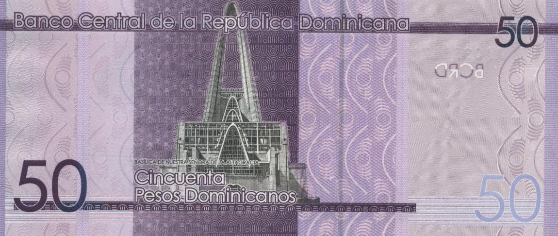 RealBanknotes Dominican Republic P189a 50 Pesos Dominicanos From realbanknotes-dominican-republic-p189a-50-pesos-dominicanos-from