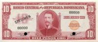 Gallery image for Dominican Republic p93s: 10 Pesos Oro