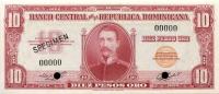 Gallery image for Dominican Republic p93s: 10 Pesos Oro